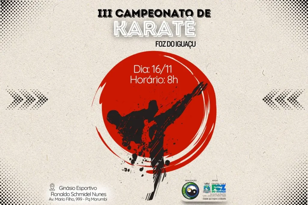 Campeonato de Karatê Foz do Iguaçu