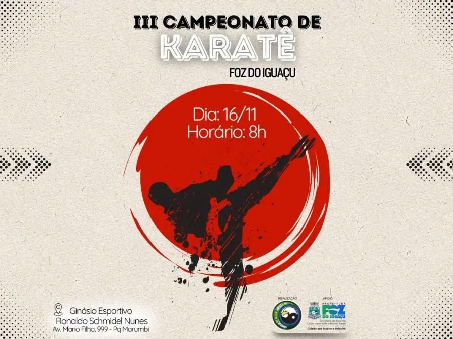 Campeonato de Karatê Foz do Iguaçu